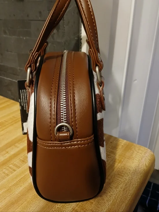 Von Dutch NWT Limited Edition Pony Fur Mini Tote/Crossbody - Picture 5 of 7